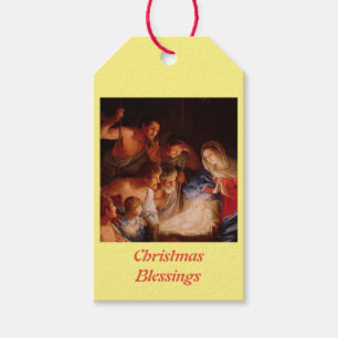 Etiqueta Para Presente Bênçãos da Natal