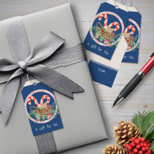 Bengala de Natal Azul