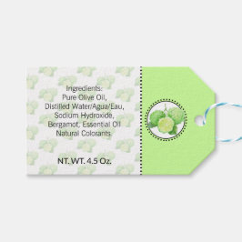 Etiqueta Para Presente Bergamota Banho & Corpo Caseiros