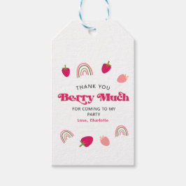 Etiqueta Para Presente Berry Sweet Boho Rainbow Obrigado A Favores