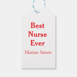Etiqueta Para Presente Best nurse ever medical professional paramedical d