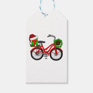 Etiqueta Para Presente bicicleta do xmas