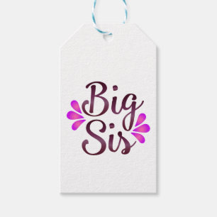 Etiqueta Para Presente Big Sis