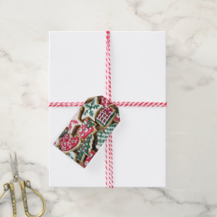 Etiqueta Para Presente Biscoitos do Natal