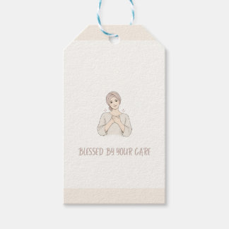 Etiqueta Para Presente Blessed by your care