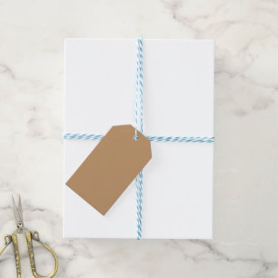 Etiqueta Para Presente Bloco de Cores do Alcance de Pêssego   Design de C