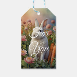Etiqueta Para Presente Blossom Bunny & Carrot Patch