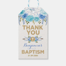 Blue Dourado Dreamcatcher Baptism Christening