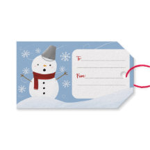 Blue Snowman Feliz Natal