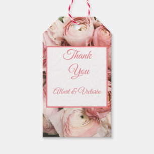 Etiqueta Para Presente Blush Floral