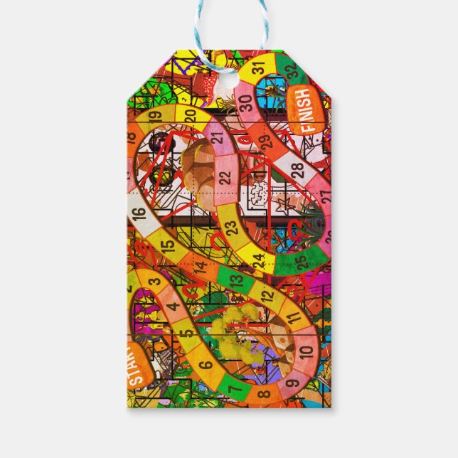 Etiqueta Para Presente Board Game (Frente)