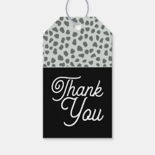 Etiqueta Para Presente Boho Art Deco Modern Chic Leopardo