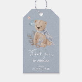 Etiqueta Para Presente Boho baby teddy bear Gift Tags