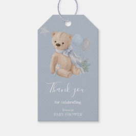 Etiqueta Para Presente Boho baby teddy bear Gift Tags