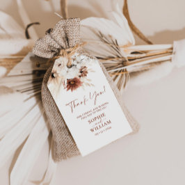 Etiqueta Para Presente Boho Pampas Grass Nag Gift