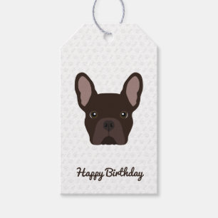 Etiqueta Para Presente Bolinho de Chocolate Marrom