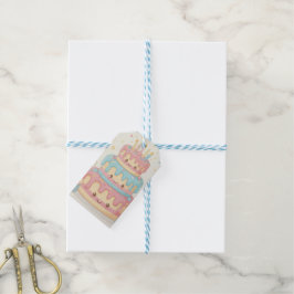 Etiqueta Para Presente Bolo Fofo e Cupcakes