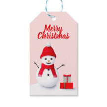 Boneco de neve de natal fofo em aquarela pastel te