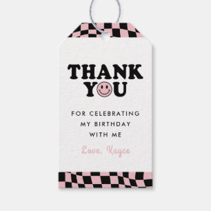 Etiqueta Para Presente Bonita primeiro aniversario Feliz De Bebê Obrigado