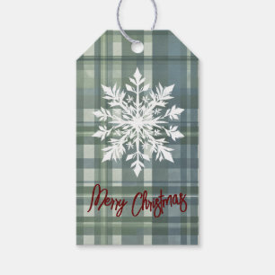 Etiqueta Para Presente Bonito na xadrez da etiqueta do presente de Natal