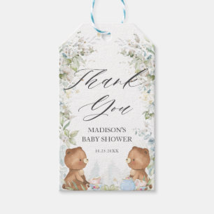 Etiqueta Para Presente Bonito Urso Chá de fraldas-Tea Favor do Partido d