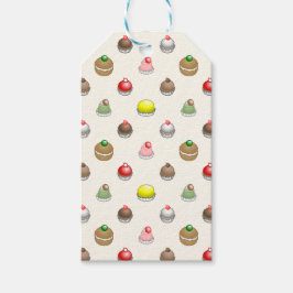 Etiqueta Para Presente Bons bolos em cores adoráveis