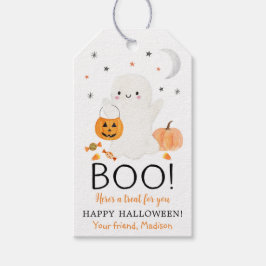 Etiqueta Para Presente BOO Ghost Halloween