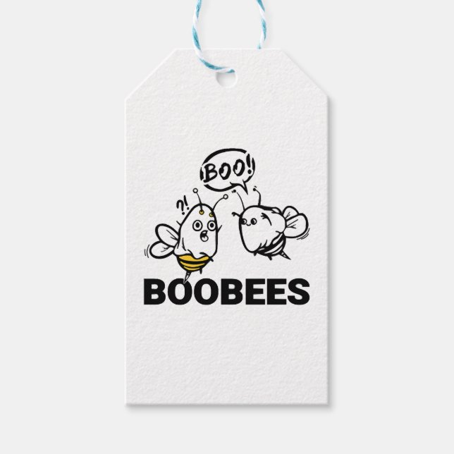 Etiqueta Para Presente BooBees do Halloween (Frente)