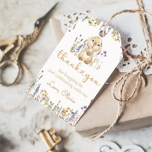 Etiqueta Para Presente Borninho-do-mato-pequeno Marca de presentes de ani