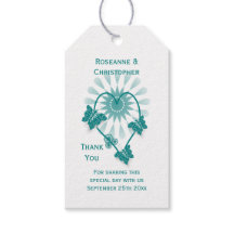 Borracha de Presente de Casamento Borboletas de Te