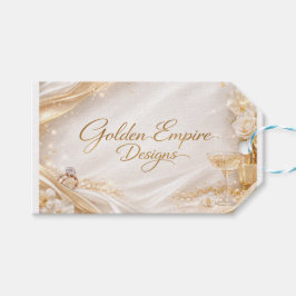 Etiqueta Para Presente Botella con diseño personalizado que combina.