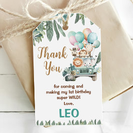 Etiqueta Para Presente Boys Cute Safari Birthday 