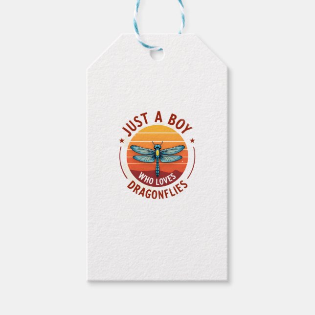 Etiqueta Para Presente Boys Dragonfly (2) (Frente)
