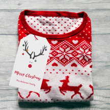 Branca de rena de Natal engraçada moderna