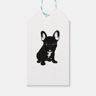 Etiqueta Para Presente Brindle French Bulldog