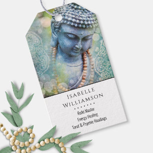 Etiqueta Para Presente Buddha Zen Reiki Yoga Meditação Sagrada Espiritual