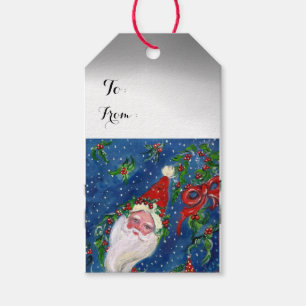 ETIQUETA PARA PRESENTE BUGLER DE PAPAI NOEL, NOITE DE NATAL