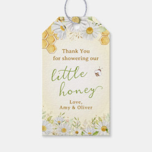 Etiqueta Para Presente Bumblebee Little Honey Bee Chá de fraldas Obrigado