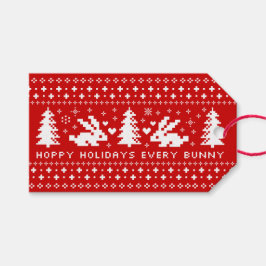 Etiqueta Para Presente Bunnies Hoppy Feriados Coelhos Cujos Coelhos São D