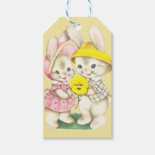 Etiqueta Para Presente Bunny Girl+Boy