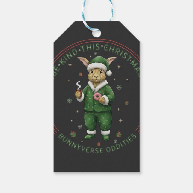 Etiqueta Para Presente Bunnyverse christmas (Frente)