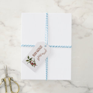 Etiqueta Para Presente Buon Natale