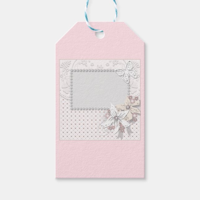 Etiqueta Para Presente Buquê de casamento (Frente)