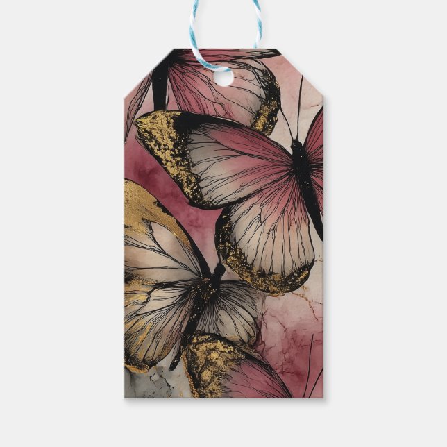 Etiqueta Para Presente Butterfly grace (Frente)