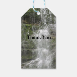 Etiqueta Para Presente Cachoeira La Chute no Parque Nacional Forillon