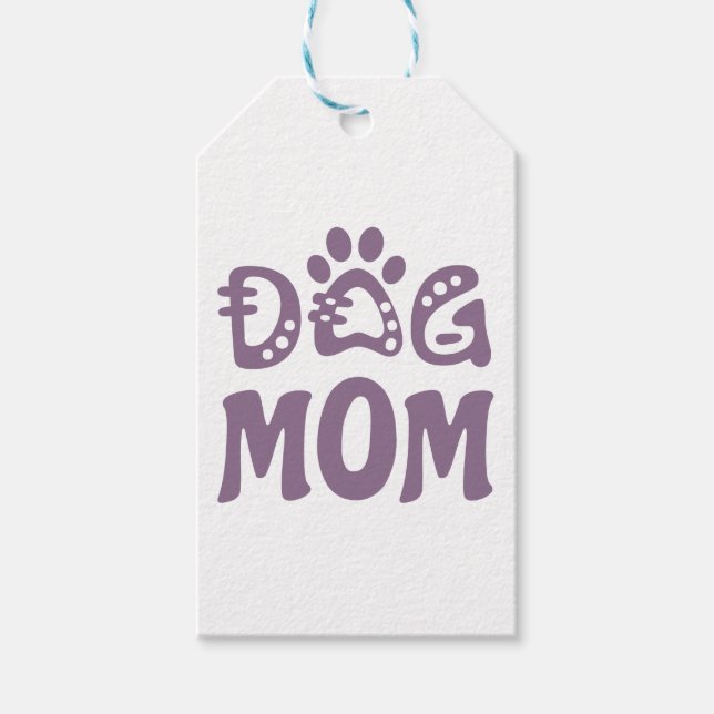 Etiqueta Para Presente Cachorro Mãe (Frente)