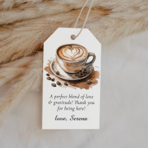 Café Amor Is Brewing Favor de Obrigado pela Chuva
