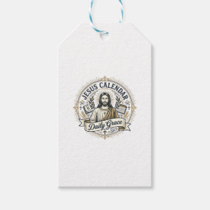 Etiqueta Para Presente Calendário de Jesus Graça Diária Calendário de Jes