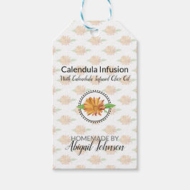 Etiqueta Para Presente Calêndula Banho & Corpo Caseiros