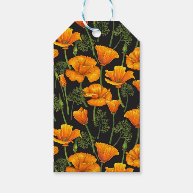 Etiqueta Para Presente California poppy (Frente)